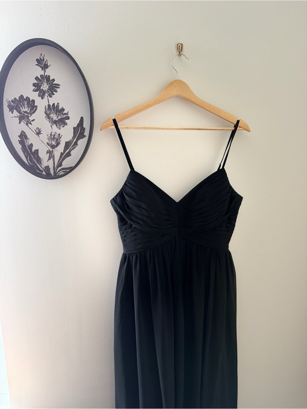 Azazie Black Strapless-Style Evening Dress